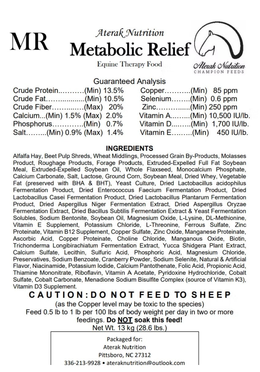 Metabolic Relief