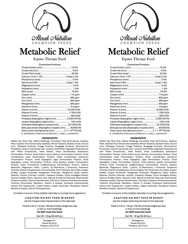 Metabolic Relief